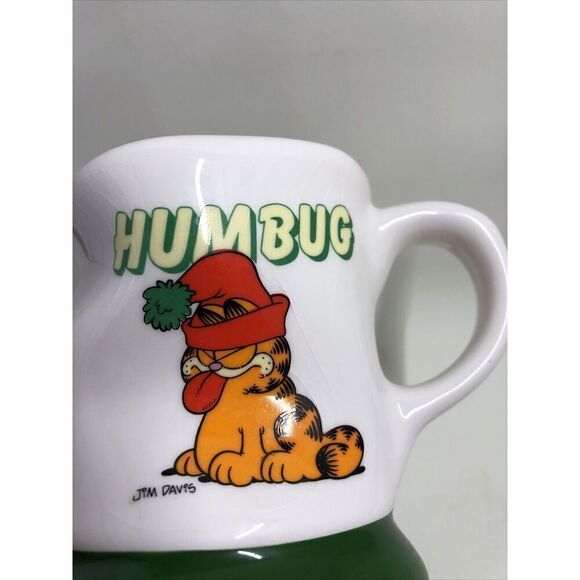 Garfield Humbug 1978 Enesco Ceramic Coffee Mug Cup.  Vintage. Please Read - Picture 1 of 10
